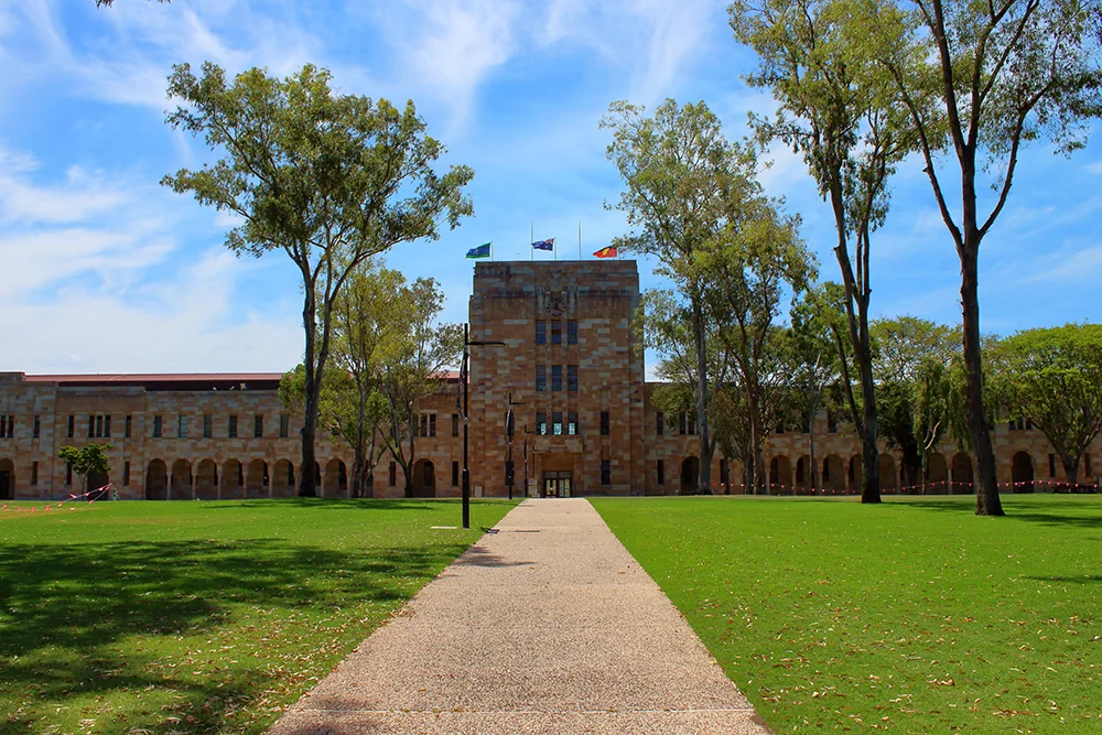 オーストラリア・クイーンズランド大学のキャンパス